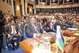 Participation of the President in the Arab-African Summit